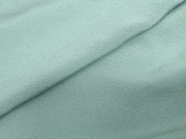 平和屋着物●本草木染作家 瑞鳳 色無地 勿忘草色 正絹 逸品 DABF1290ud