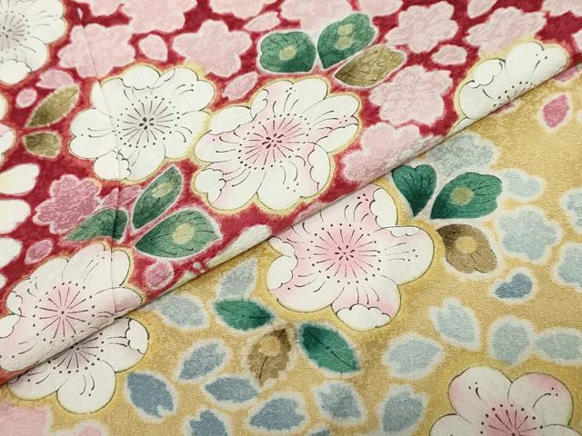 平和屋着物●豪華振袖 辻が花 暈し染め 正絹 逸品 DABF1341ud