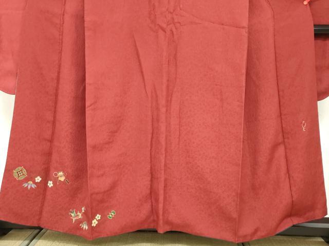 平和屋着物●豪華振袖 作家物 絞り 宝尽くし花文 金彩 正絹 逸品 DABF1377ud