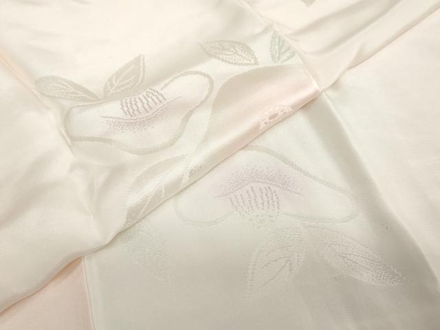 平和屋着物●長襦袢 袷 舞椿地紋 暈し染め 正絹 逸品 DABF1384ud