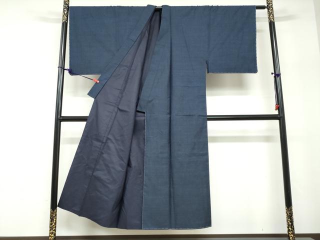 平和屋着物●男性 本場大島紬 アンサンブル 長羽織 100亀甲 総詰め 羽裏:虎 正絹 逸品 未使用 DABF1388ud