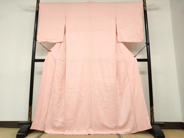 平和屋着物●無地絵羽訪問着 吉祥草花文 一斤染色 正絹 逸品 DABF1402ud