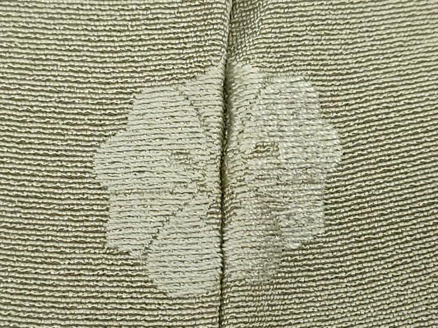 平和屋着物●上質な色無地 作家物 加賀浪漫 岩井茶色 反端付き 正絹 逸品 DABF1412ud