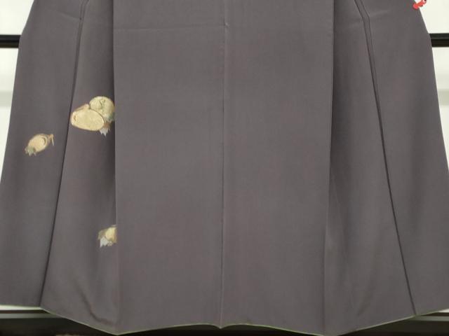 平和屋着物●訪問着 竹屋町刺繍 群鶴文 正絹 逸品 DABF1451ud
