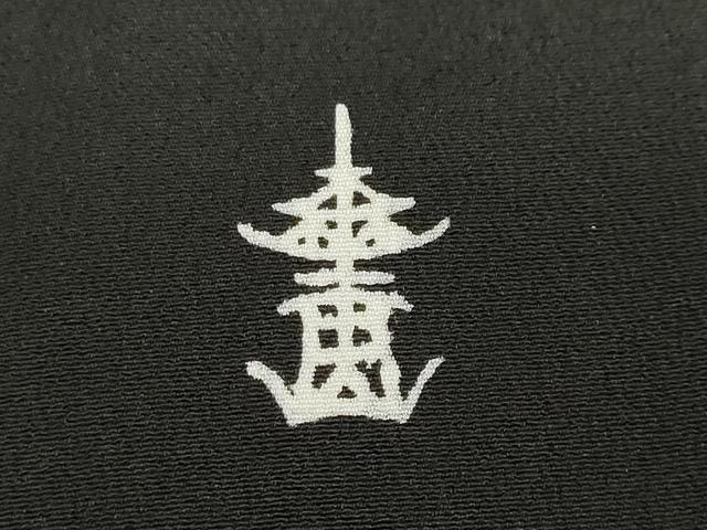 平和屋着物●森青山 黒留袖 浜松文 金彩 正絹 逸品 未使用 DABF1458ud