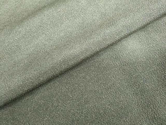 平和屋着物●江戸小紋 彫士:住田双光・染士:服部光擴 鮫小紋柄 正絹 逸品 DABF1532ud
