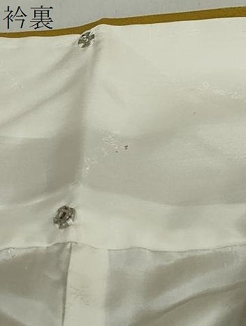 平和屋着物●上質な色無地 流水草花地紋 櫨染色 正絹 逸品 未使用 DABF1588ud