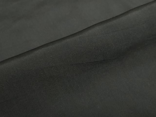 平和屋着物●男性 黒紋付 正絹 逸品 DABF1596ud