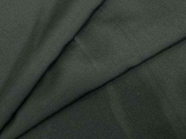 平和屋着物●男性 黒紋付 正絹 逸品 DABF1598ud
