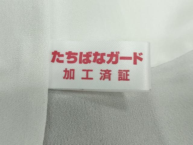 平和屋着物●訪問着 洋花文 金銀彩 正絹 逸品 未使用 DABF1615ud