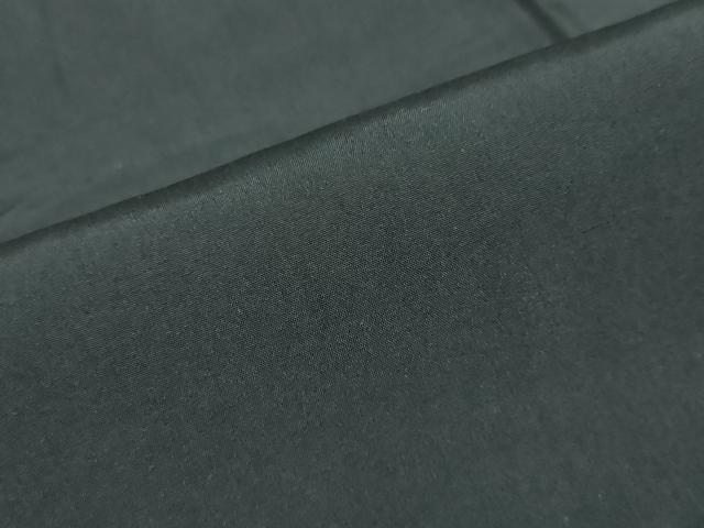 平和屋着物●男性 黒紋付 正絹 逸品 DABF1621ud