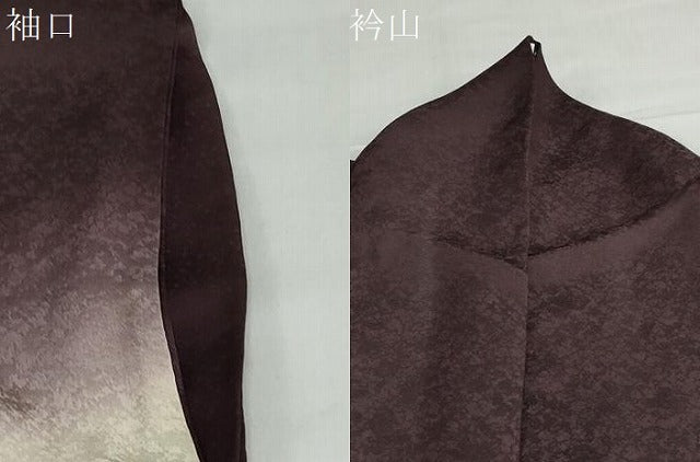 平和屋着物●訪問着 色紙重ね草花文 暈し染め 金銀彩 さが美扱い 正絹 逸品 DABF1625ud