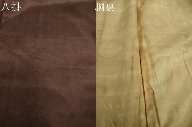 平和屋着物●男性 黒紋付 正絹 逸品 DABF1627ud