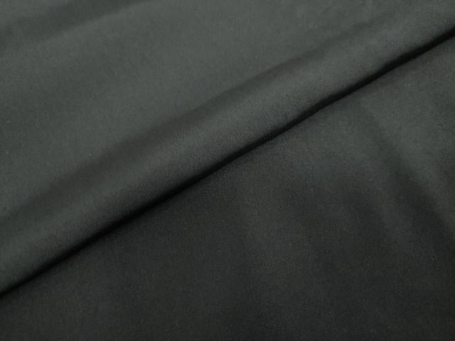 平和屋着物●男性 黒紋付 正絹 逸品 DABF1627ud