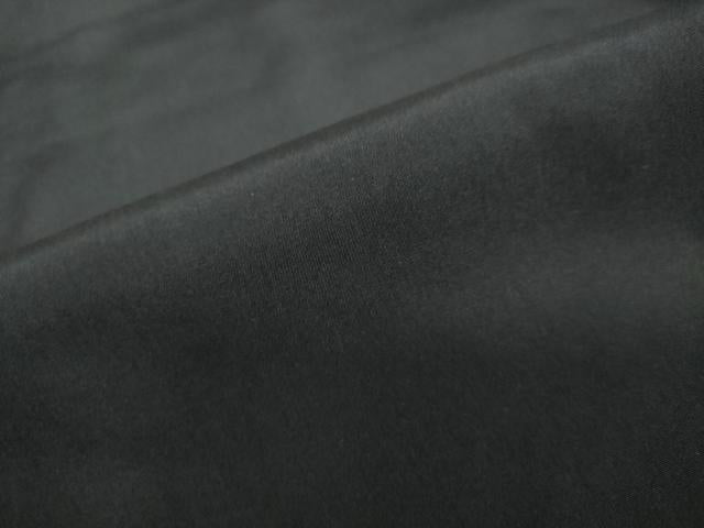 平和屋着物●男性 黒紋付 正絹 逸品 DABF1627ud
