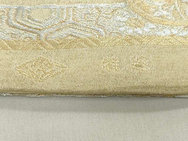 平和屋着物◎六通柄袋帯 絹栄花 正絹 逸品 DABF1683ud