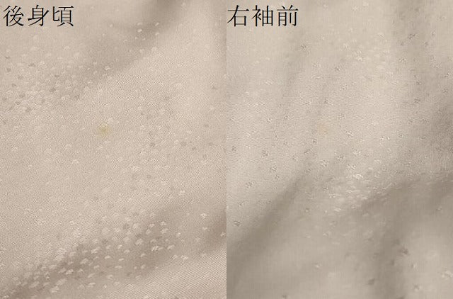 平和屋着物●訪問着 刺繍 枝花文 暈し染め 金彩 正絹 逸品 DABF1731ud