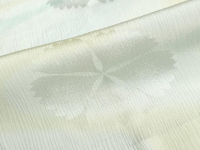 平和屋着物●長襦袢 単衣 撫子地紋 暈し染め 正絹 逸品 DABF1745ud