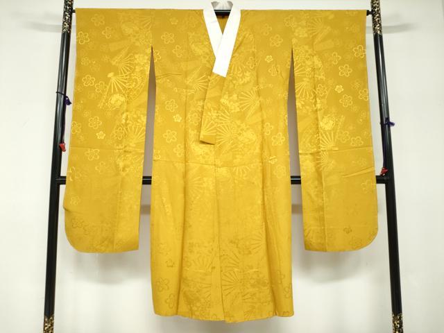 平和屋着物●豪華振袖・長襦袢(無双仕立て)セット 草花文 金彩 やまと誂製 正絹 逸品 DABF1748ud