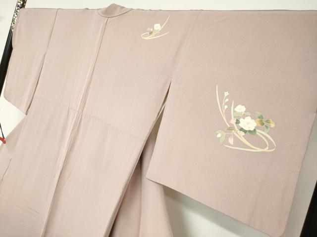 平和屋着物●京加賀友禅 松本健一 訪問着 草花丸文 正絹 逸品 DABF1757ud