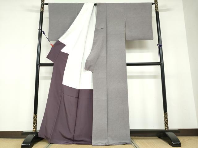 平和屋着物●寺山存男 江戸小紋 行儀 正絹 逸品 DABF1791ud