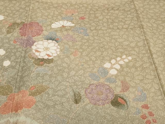 平和屋着物●訪問着 辻が花 暈し染め 金彩 正絹 逸品 DABF1796ud