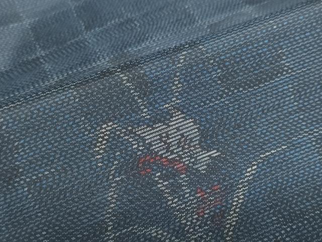 平和屋着物●本場大島紬 舞蝶文 正絹 逸品 未使用 DABF1801ud
