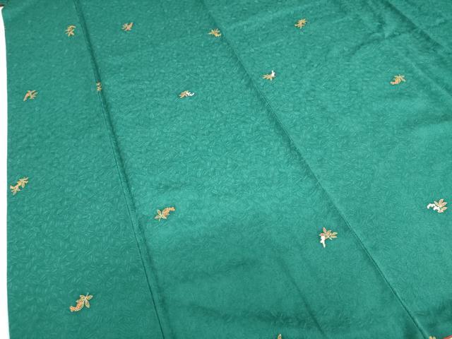 平和屋着物●上質な小紋 南天文 金彩 正絹 逸品 DABF1805ud