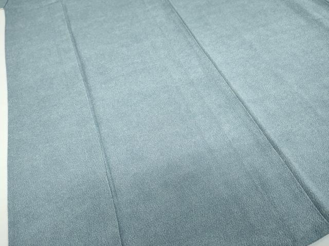 平和屋着物●江戸小紋 作家物 鮫小紋柄 鬼しぼ縮緬 正絹 逸品 DABF1832ud