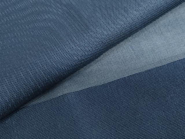 平和屋着物▽道行コート スリーシーズン 春夏秋 塵除け 二重紗 縞 正絹 逸品 DABF1861ud