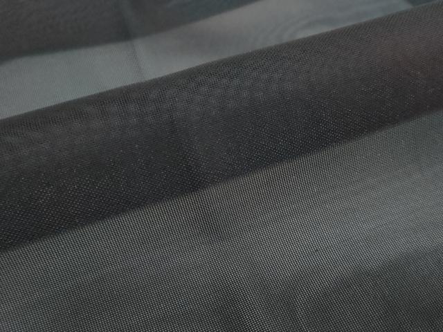平和屋着物▽道行コート スリーシーズン 春夏秋 塵除け 二重紗 霞文 正絹 逸品 DABF1874ud