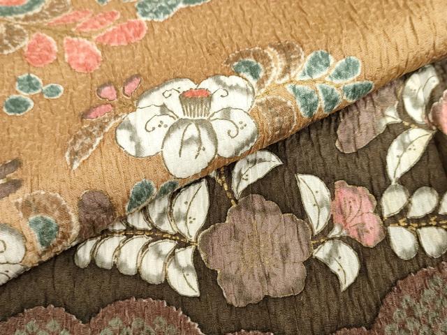 平和屋着物●訪問着 辻が花 暈し染め 金彩 正絹 逸品 DABF1950ud
