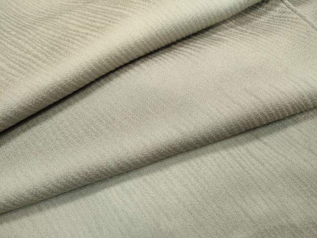 平和屋着物▼上質な小紋 斜線文 暈し染 ロング丈 正絹 逸品 DABF2141fe
