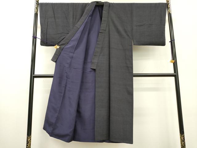平和屋着物●男性 紬 アンサンブル 霞文 正絹 逸品 DABF2259fe