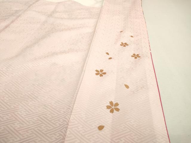 平和屋着物●豪華振袖 刺繍 枝垂れ花 暈し染 正絹 逸品 DABF2284fe