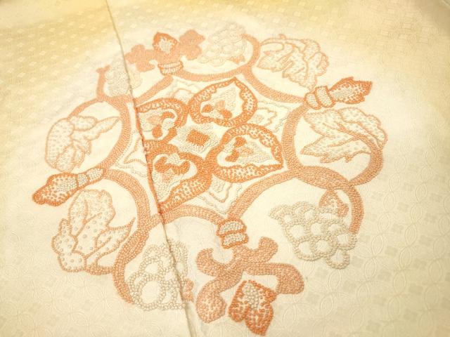 平和屋着物▼中国三大刺繍 相良刺繍 総刺繍 色留訪問着 正倉院 暈し染 正絹 逸品 DABF2424fe