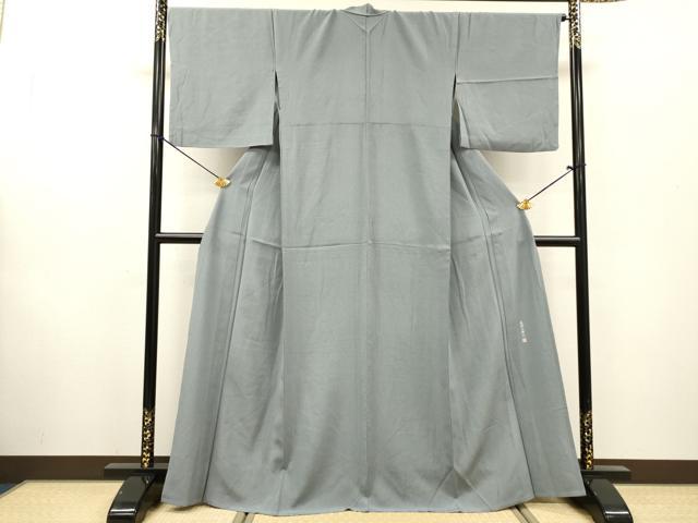 平和屋着物▽庭野三樹夫 江戸小紋 単衣 角通し 正絹 逸品 DABF2544fe