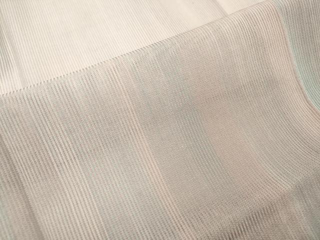 平和屋着物▽道行コート スリーシーズン 春夏秋 塵除け 霞文 ロング丈 正絹 逸品 DABF2561fe