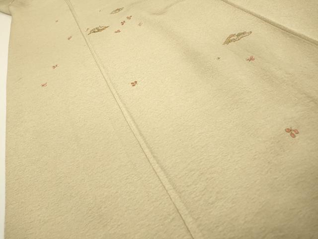 平和屋着物▼訪問着 総刺繍 舞花 金糸 正絹 逸品 DABF2889fe