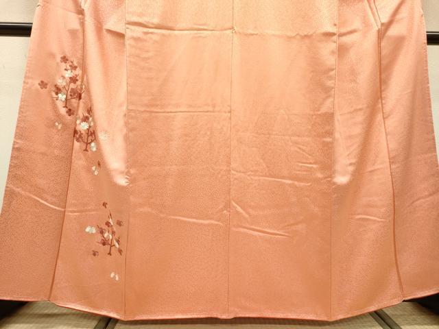 平和屋着物▼訪問着 総刺繍 枝花 正絹 逸品 未使用 DABF2892fe