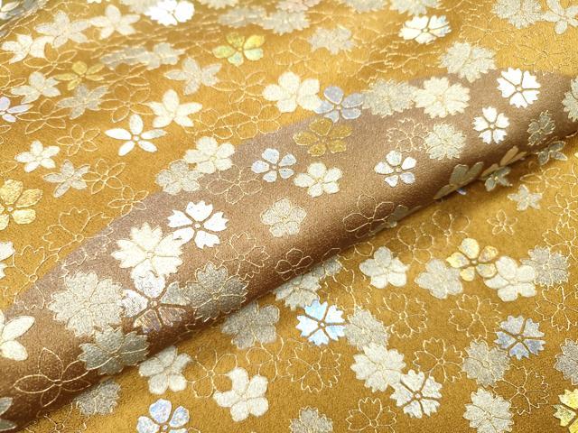 平和屋着物▼訪問着 舞桜 暈し染 金銀彩 正絹 逸品 DABF2893fe