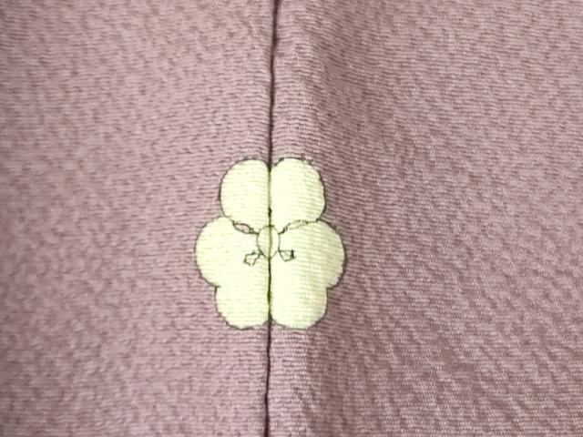 平和屋着物■上質な色無地 藤鼠色 正絹 逸品 DABF3093op