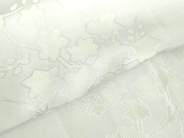 平和屋着物▽上質な小紋 単衣 舞花 正絹 逸品 DABF3152op