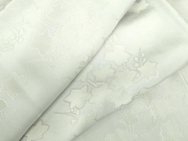 平和屋着物▽上質な小紋 単衣 舞花 正絹 逸品 DABF3152op