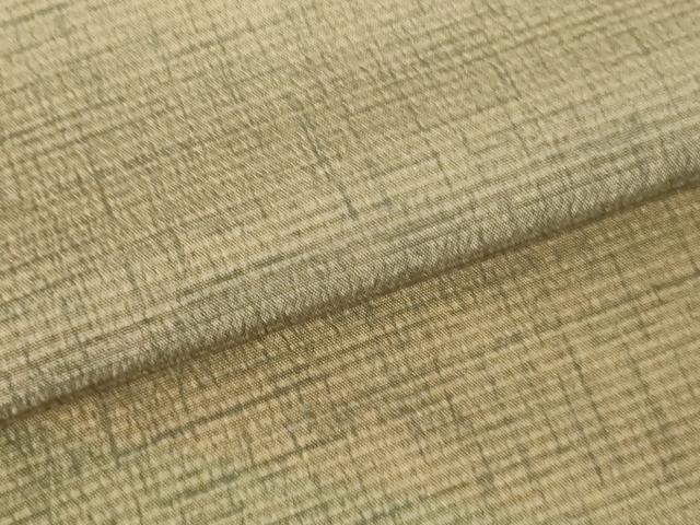 平和屋着物▽訪問着 単衣 紬地 霞文 正絹 逸品 DABF3162op