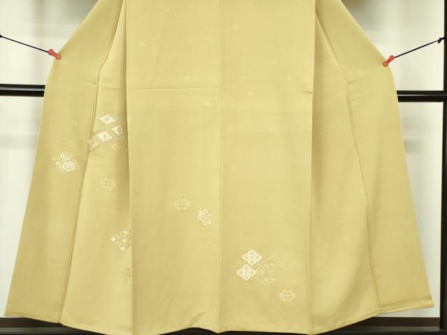平和屋着物●訪問着 駒刺繍 花菱文 金彩 正絹 逸品 DABF3176op