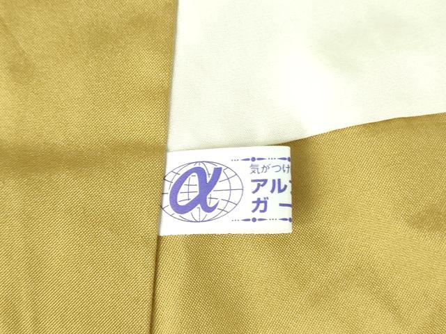 平和屋着物●上質な紬 蒸栗色 ロング丈 正絹 逸品 DABF3183op