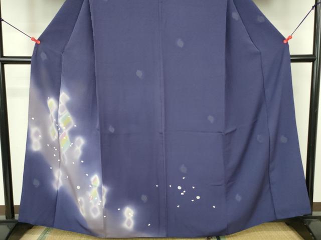 平和屋着物●訪問着 人物吉祥文 暈し染め 正絹 逸品 DABF3188op