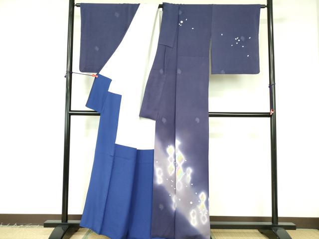 平和屋着物●訪問着 人物吉祥文 暈し染め 正絹 逸品 DABF3188op