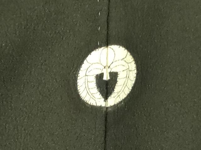 平和屋着物▼豪華黒留袖 刺繍 鶏 ニワトリ 暈し染め 金銀糸 正絹 逸品 DABF3219op